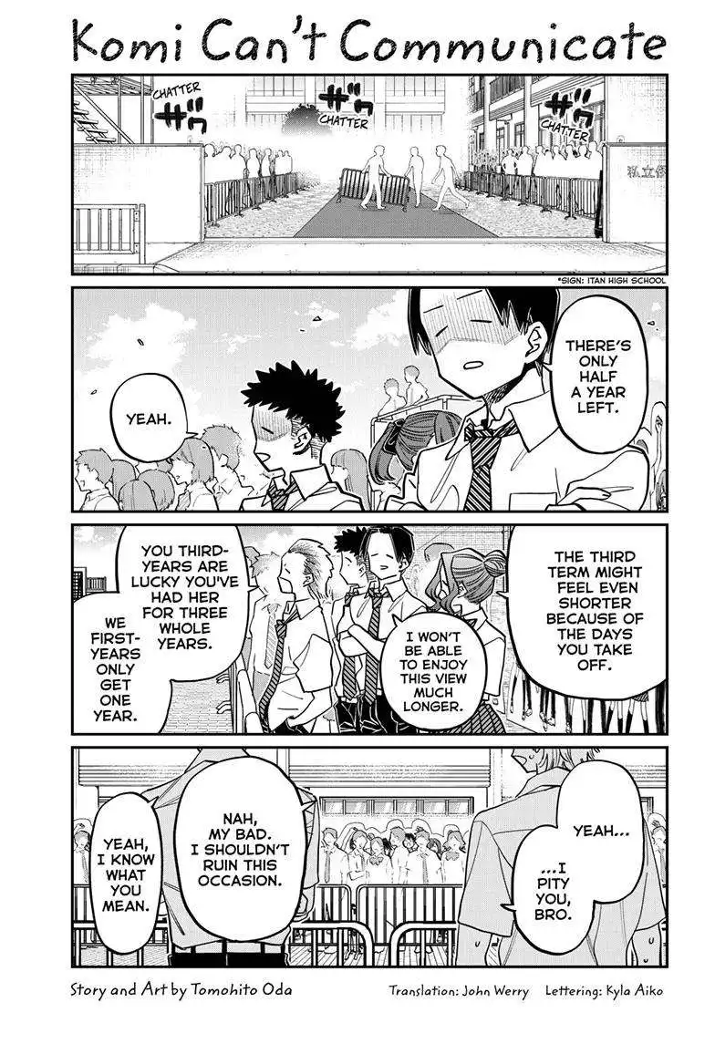 Komi-san wa Komyushou Desu Chapter 415 2